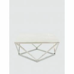 Graydon Living Marble Square Coffee Table Coffee & Side Tables