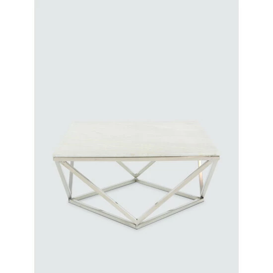 Graydon Living Marble Square Coffee Table Coffee & Side Tables