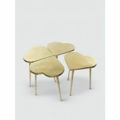 Graydon Living Heart-Shaped Metal Side Table Coffee & Side Tables