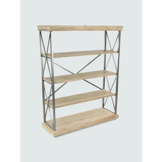 Graydon Living Industrial 5-Tier Storage Shelf Storage & Organization