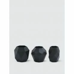 Graydon Living Geometric Matte Vases, Set Of 3 Decorative Accents
