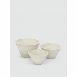 Graydon Living Tapered Ceramic Planters, Set Of 3 Plants & Planters