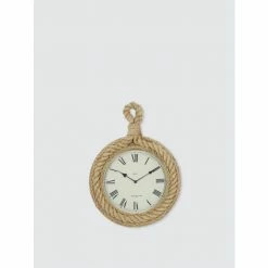 Graydon Living Rope Decorative Wall Clock Decorative Accents
