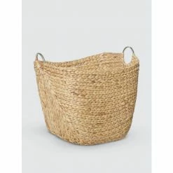 Graydon Living Natural Hyacinth Wicker Basket Decorative Accents