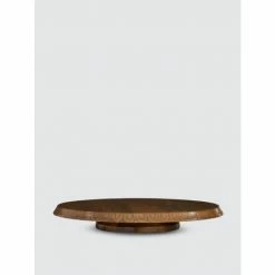 Graydon Living Wood Carved Lazy Susan Serveware