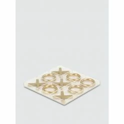 Graydon Living Metallic Tic Tac Toe Board Decorative Accents