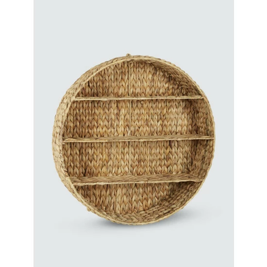Graydon Living Woven Coastal Wall Shelf Storage & Organization