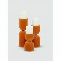 Graydon Living Halved Capsule Candle Holders, Set Of 3 Candles & Home Fragrances