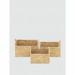 Graydon Living Seagrass Storage Baskets, Set Of 3 Decorative Accents