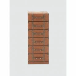 Graydon Living Leather Drawer Chest Coffee & Side Tables