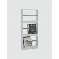 Graydon Living Wall-Mounted Magazine Rack Storage & Organization