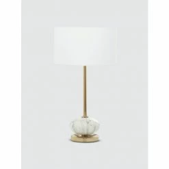 Graydon Living Faux Marble Buffet Lamp Lighting & Mirrors