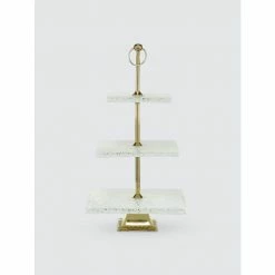 Graydon Living Terrazzo 3-Tier Cake Stand Serveware