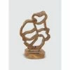 Graydon Living Large Teak Wood Sculpture Decorative Accents