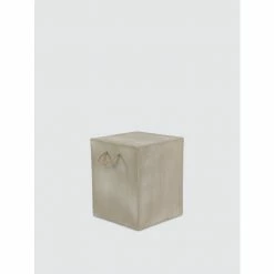 Graydon Living Cube Cement Outdoor Coffee Table Storage & Organization