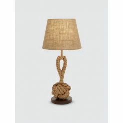 Graydon Living Knotted Rope Table Lamp Lighting & Mirrors
