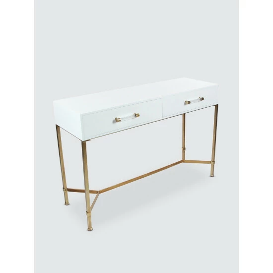 Graydon Living Metallic Console Table Coffee & Side Tables