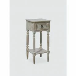 Graydon Living Farmhouse Distressed Side Table Coffee & Side Tables