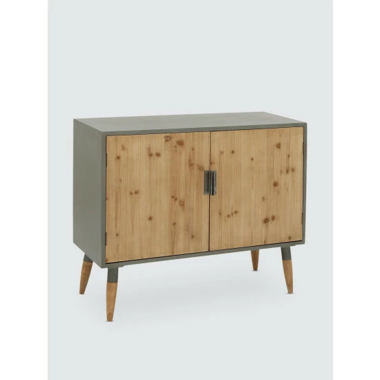 Graydon Living Modern Matte Cabinet Coffee & Side Tables