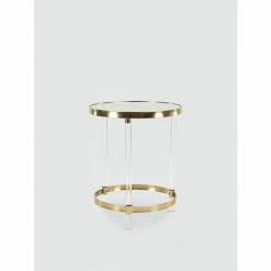 Graydon Living Acrylic Accent Table Coffee & Side Tables