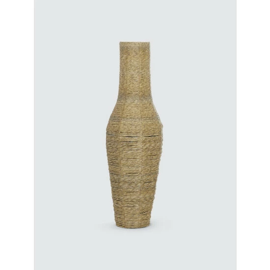 Graydon Living Tall Seagrass Rope Vase Decorative Accents