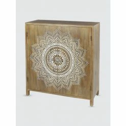 Graydon Living Boho Cabinet Coffee & Side Tables