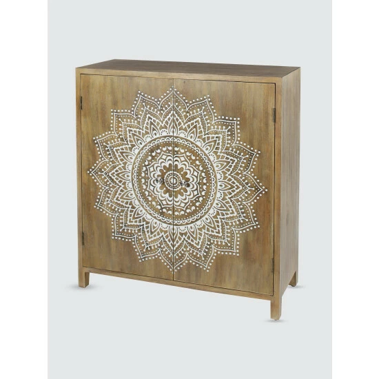 Graydon Living Boho Cabinet Coffee & Side Tables