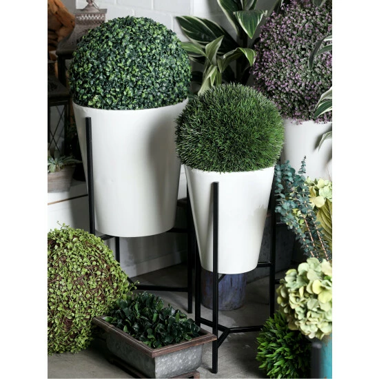 Graydon Living Angled Planters, Set Of 3 Plants & Planters - Image 3