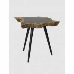 Graydon Living Raw-Edge Tripod Accent Table Coffee & Side Tables