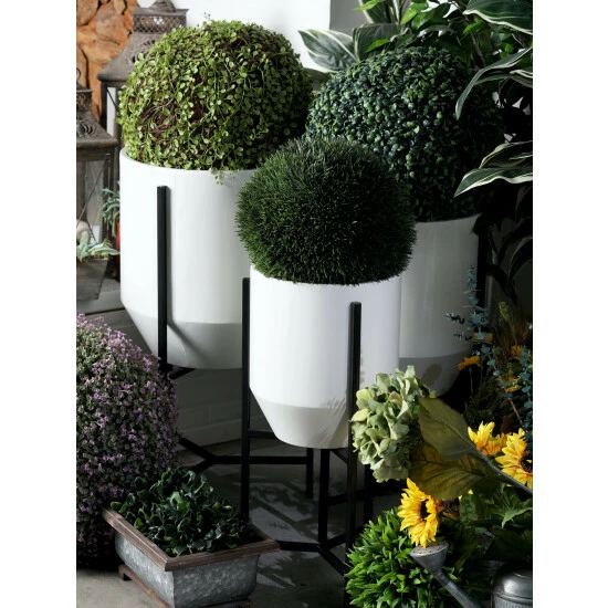 Graydon Living Tapered Planters, Set Of 3 Plants & Planters - Image 3