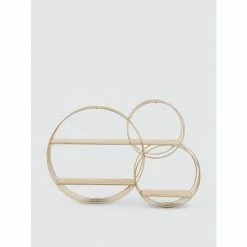 Graydon Living Interlocking Metallic Shelf Storage & Organization