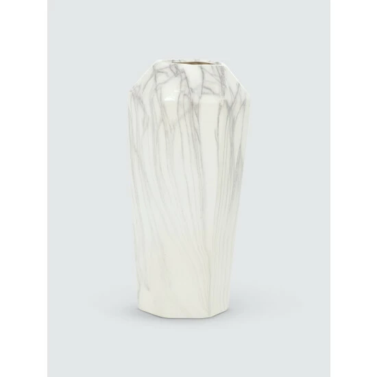 Graydon Living Faux-Marble Ceramic Vase Decorative Accents