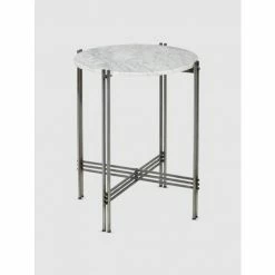 Graydon Living Metal And Marble Accent Table Coffee & Side Tables