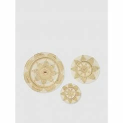 Graydon Living Wicker Wall Decor, Set Of 3 Art