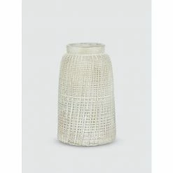 Graydon Living Distressed Eggshell Vase Decorative Accents
