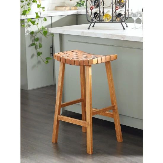 Graydon Living Woven Stool Stools & Benches - Image 3