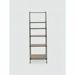 Graydon Living 5-Tier Ladder Bookshelf Storage & Organization