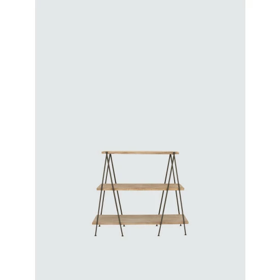 Graydon Living Industrial 3-Tier Shelf Storage & Organization