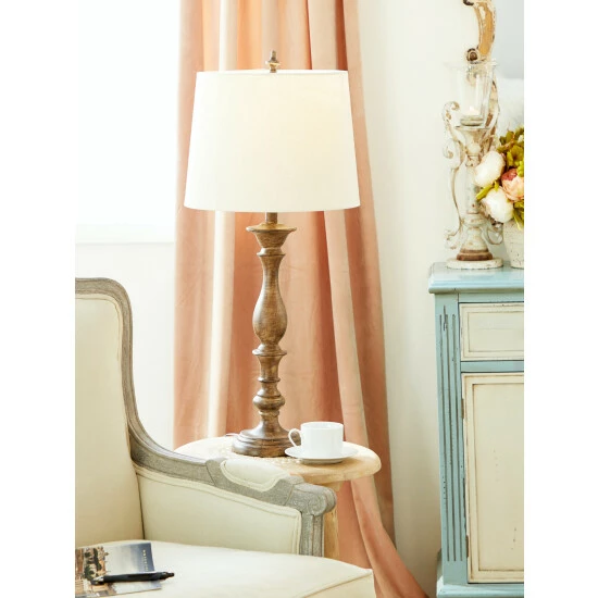 Graydon Living Tapered Table Lamp Lighting & Mirrors - Image 3