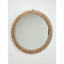 Graydon Living Wooden Bead Mirror Decorative Accents