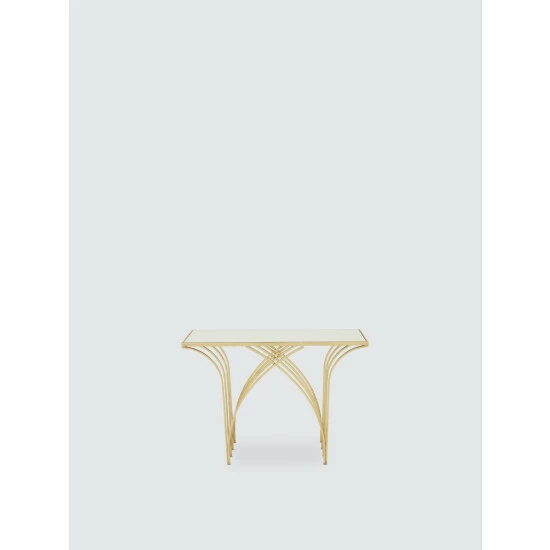 Graydon Living Gold Console Table Coffee & Side Tables