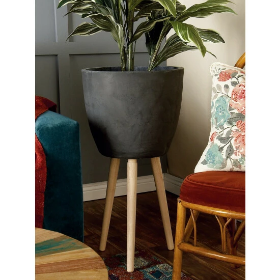 Graydon Living Two-Tone Planter Plants & Planters - Image 2