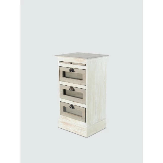 Graydon Living 3-Drawer Cabinet Side Table Coffee & Side Tables