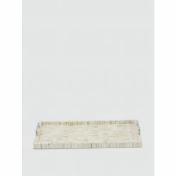 Graydon Living Inlaid Wood Tray, Set Of 3 Decorative Accents