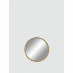 Graydon Living Round Wood Mirror Decorative Accents