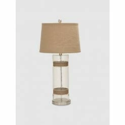 Graydon Living Jute Rope Table Lamp Lighting & Mirrors