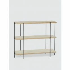 Graydon Living Contemporary Wood And Metal Console Table Coffee & Side Tables
