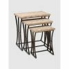 Graydon Living Industrial Nesting Tables, Set Of 3 Coffee & Side Tables