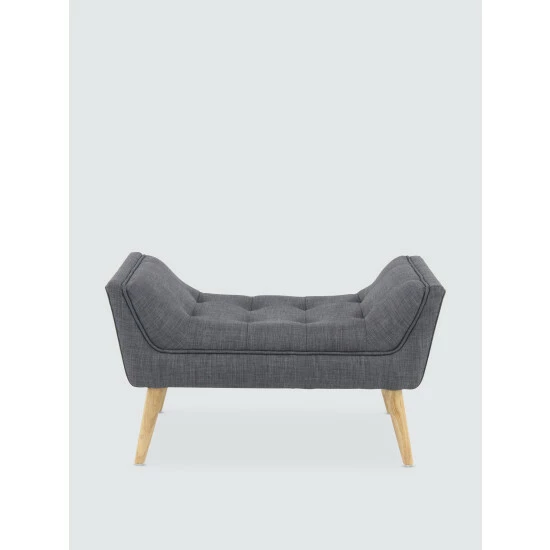 Graydon Living Tufted U-Shaped Bench Coffee & Side Tables