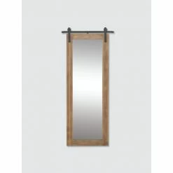 Graydon Living Triangular Floor Mirror Decorative Accents